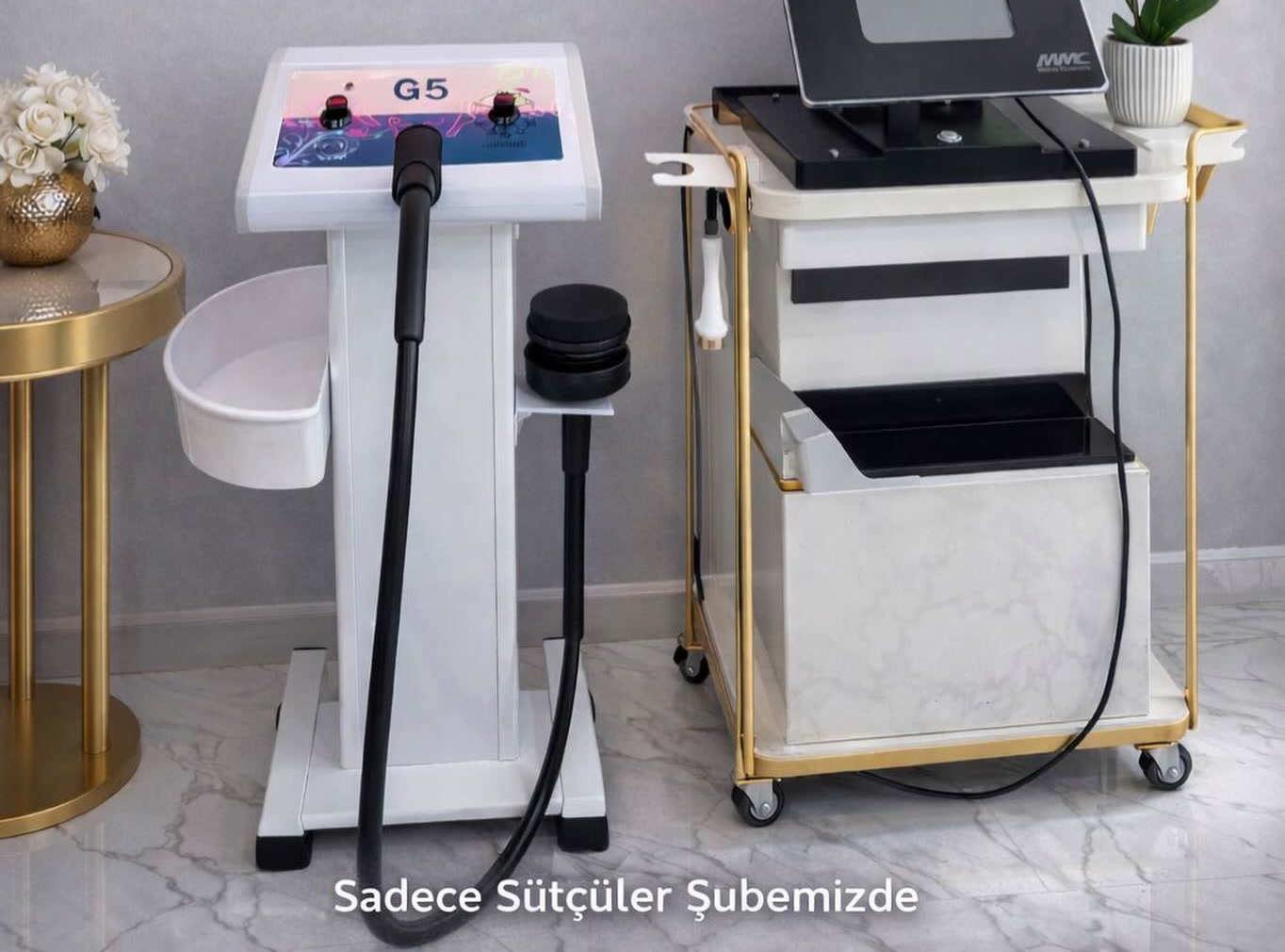 Sütçüler şubesinde G5 ve HeykelSlim cihazları